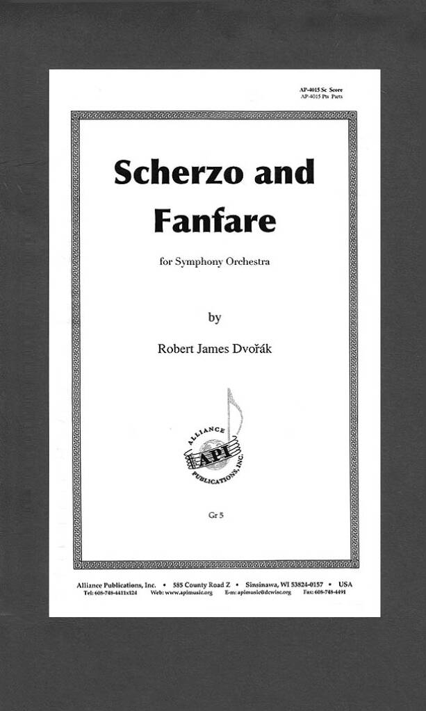 Scherzo & Fanfare For Sym Orch - Set